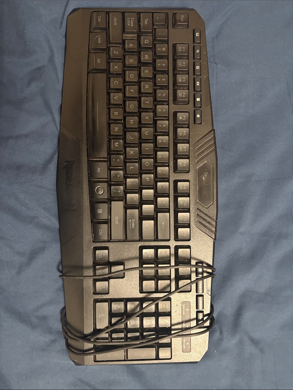 RedragonWired Black USB Keyboard - Reliable PC Keyboard